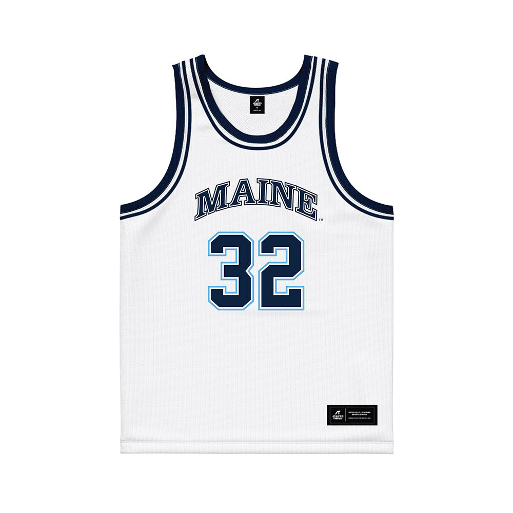 Maine - NCAA Women's Basketball : Olivia Alvarez - White Basketball Jersey-0