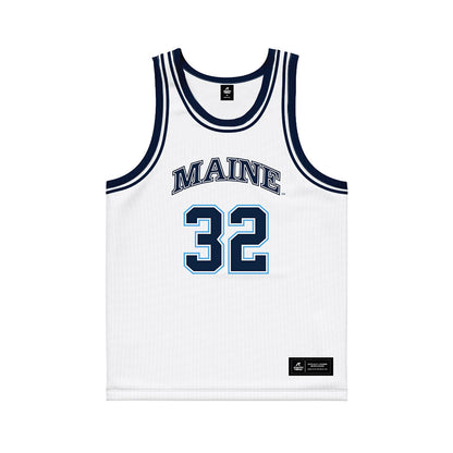 Maine - NCAA Women's Basketball : Olivia Alvarez - White Basketball Jersey-0
