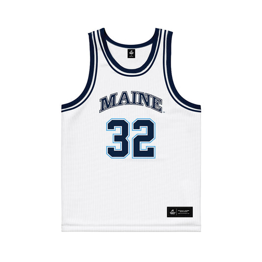 Maine - NCAA Women's Basketball : Olivia Alvarez - White Basketball Jersey-0