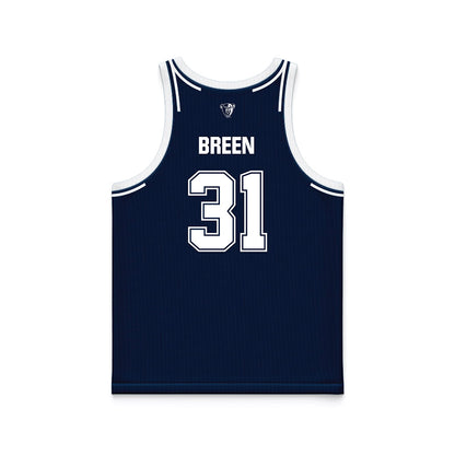 Maine - NCAA Women's Basketball : Bailey Breen - Navy Basketball Jersey-1