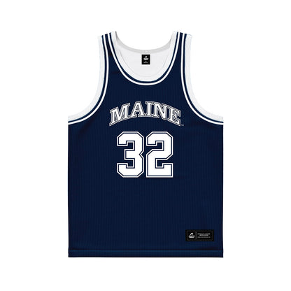 Maine - NCAA Women's Basketball : Olivia Alvarez - Navy Basketball Jersey-0