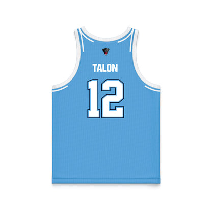 Maine - NCAA Women's Basketball : Sarah Talon - Light Blue Basketball Jersey