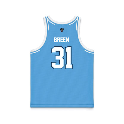 Maine - NCAA Women's Basketball : Bailey Breen - Light Blue Basketball Jersey-1