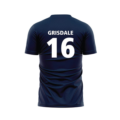 Maine - NCAA Women's Soccer : Olivia Grisdale - Navy Soccer Jersey-1