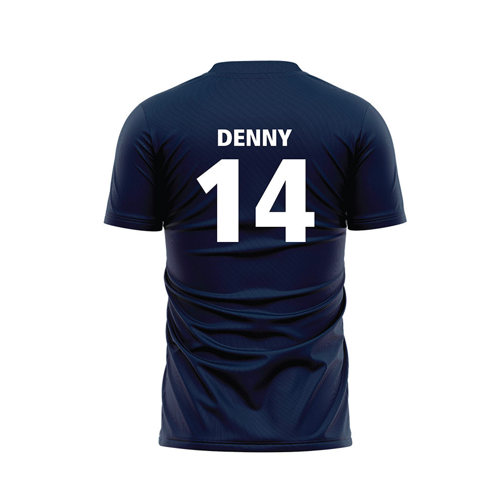 Maine - NCAA Women's Soccer : Britta Denny - Navy Soccer Jersey-1