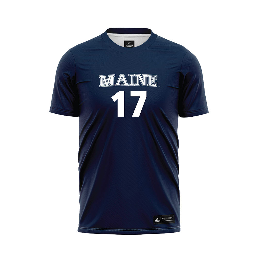 Maine - NCAA Women's Soccer : Isabella Meadows - Navy Soccer Jersey-0