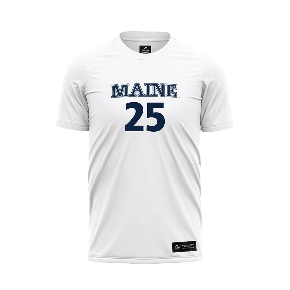 Maine - NCAA Women's Soccer : Madison Michaud - White Soccer Jersey-0