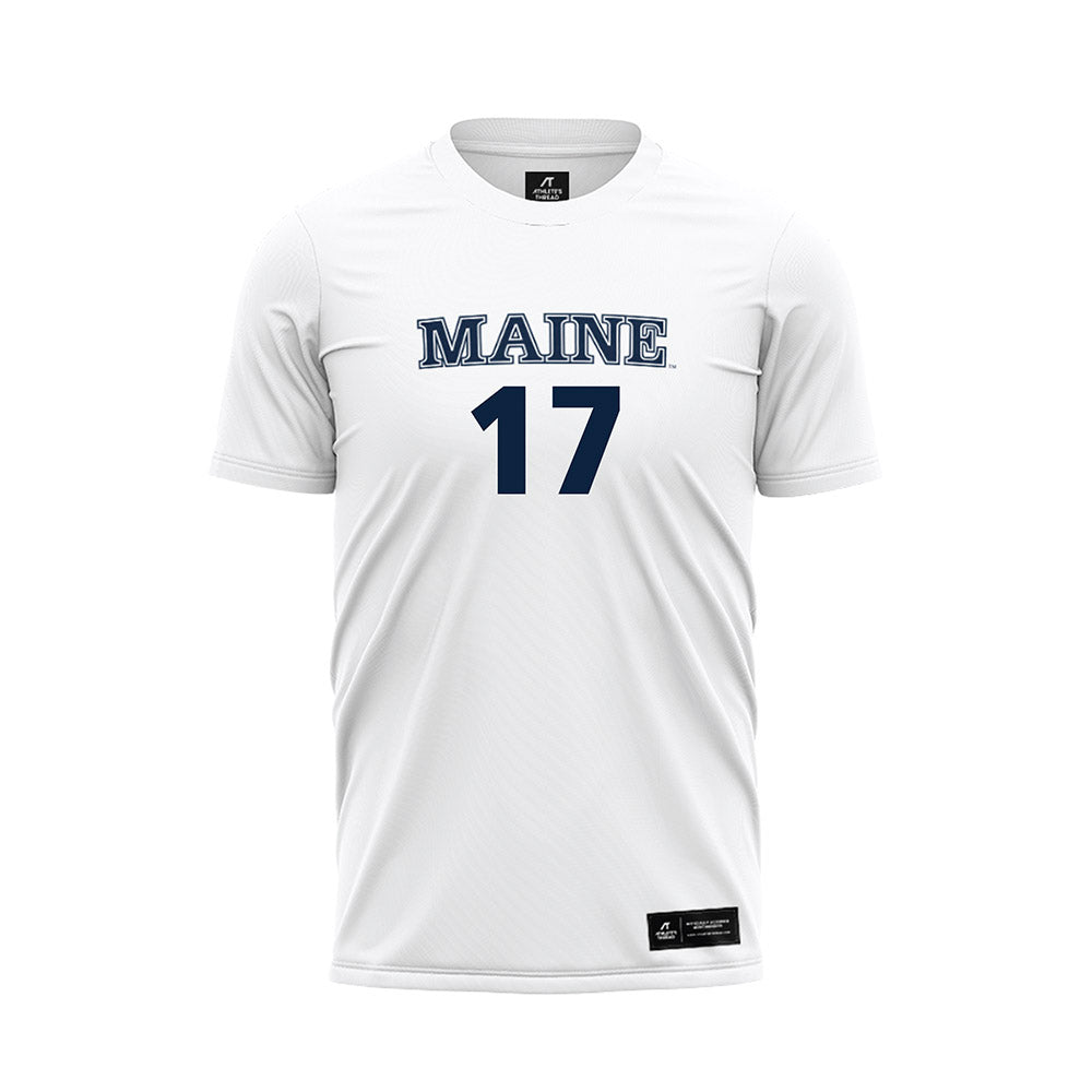 Maine - NCAA Women's Soccer : Isabella Meadows - White Soccer Jersey-0