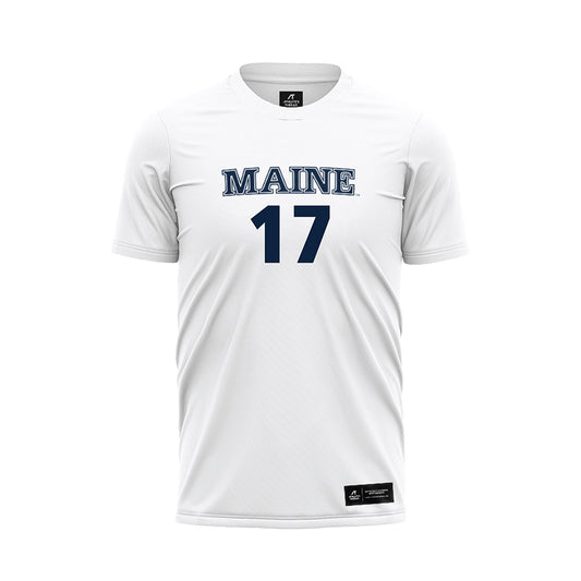 Maine - NCAA Women's Soccer : Isabella Meadows - White Soccer Jersey-0