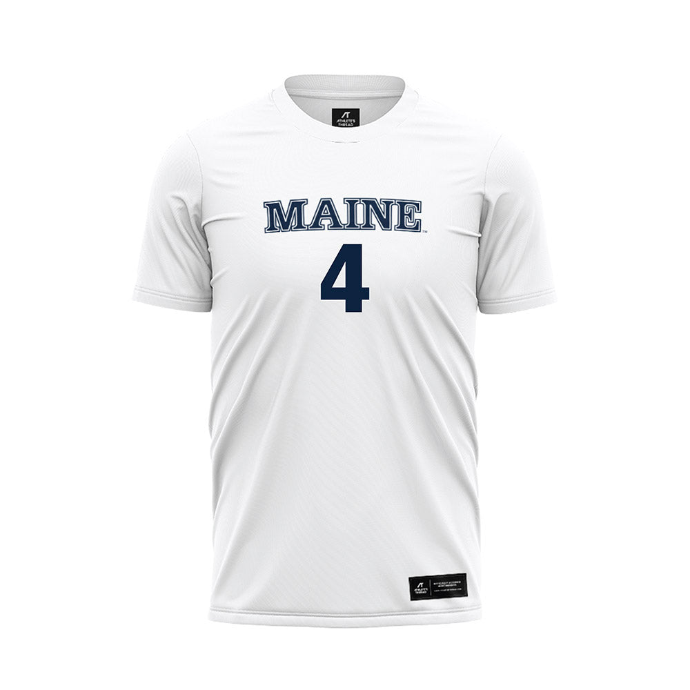 Maine - NCAA Women's Soccer : Meghan Bernetti - White Soccer Jersey-0