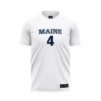 Maine - NCAA Women's Soccer : Meghan Bernetti - White Soccer Jersey-0