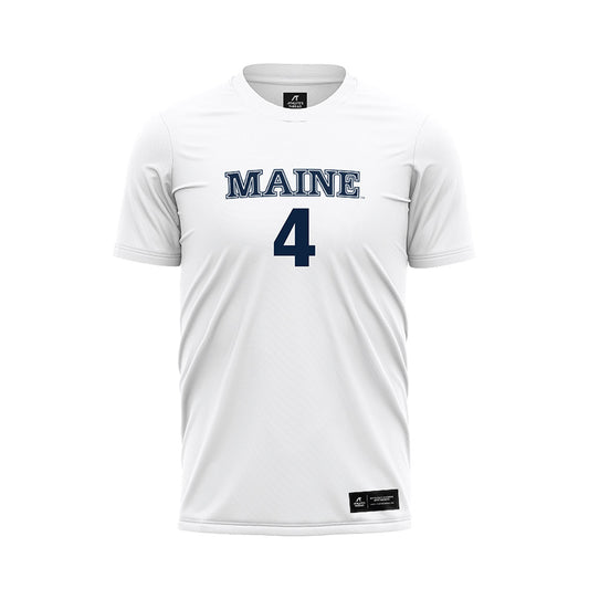 Maine - NCAA Women's Soccer : Meghan Bernetti - White Soccer Jersey-0
