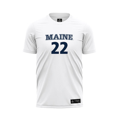 Maine - NCAA Women's Soccer : Jordan Wolf - White Soccer Jersey-0
