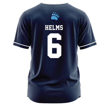 Maine - NCAA Softball : Maggie Helms - Navy Jersey-1