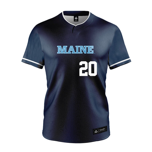 Maine - NCAA Softball : Annika Shearer - Navy Jersey-0