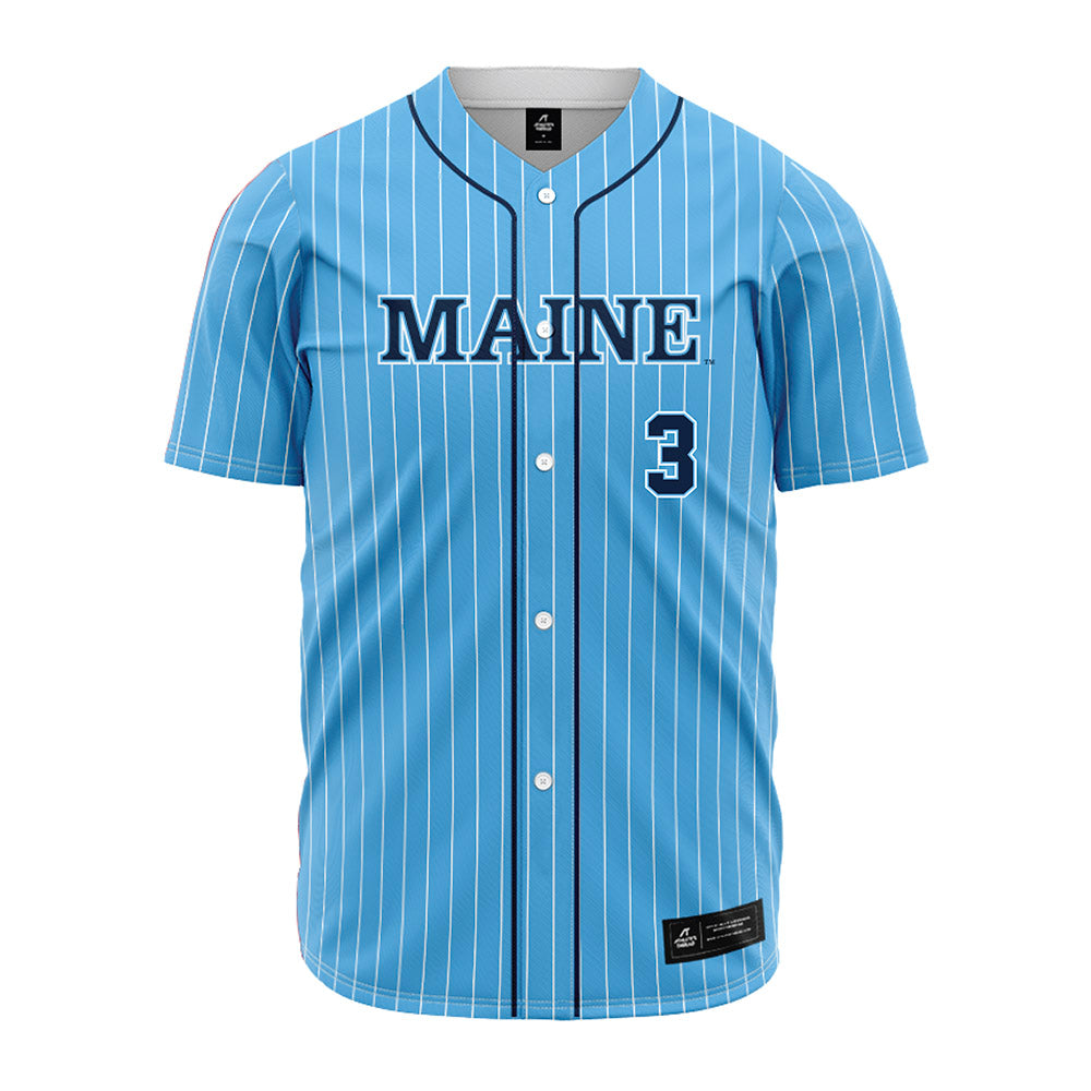 Maine - NCAA Softball : Kyla Brogan - Light Blue Jersey-0