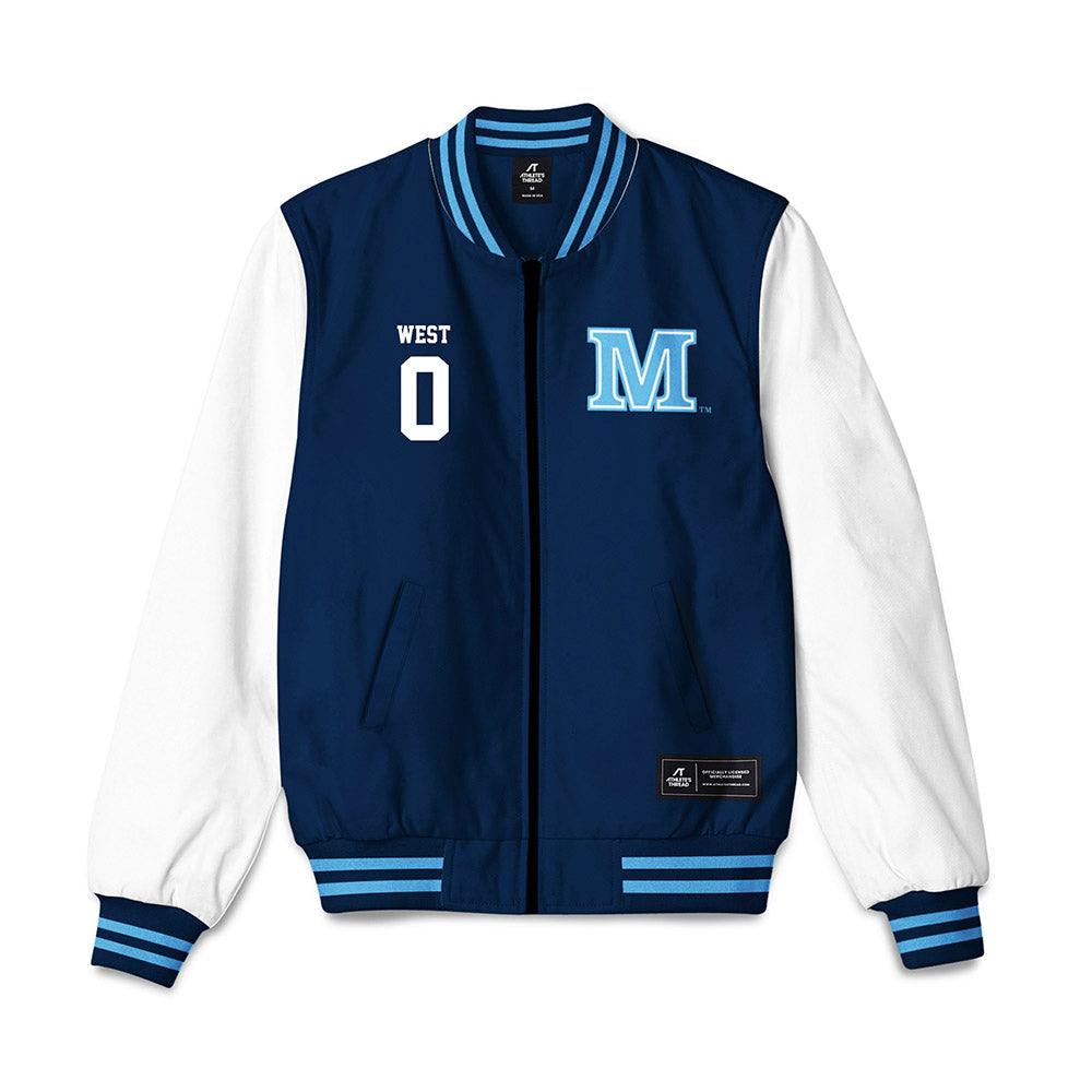 Maine - NCAA Football : Austin West - Bomber Jacket-0