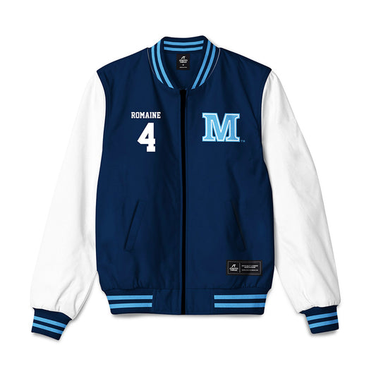 Maine - NCAA Men's Ice Hockey : Chris Romaine - Bomber Jacket-0