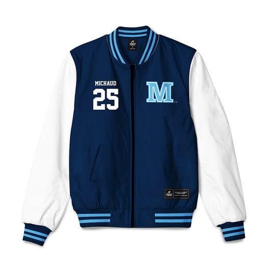 Maine - NCAA Women's Soccer : Madison Michaud - Bomber Jacket-0