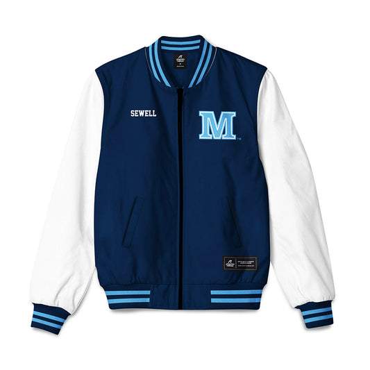 Maine - NCAA Men's Track & Field : Joshua Sewell - Bomber Jacket-0