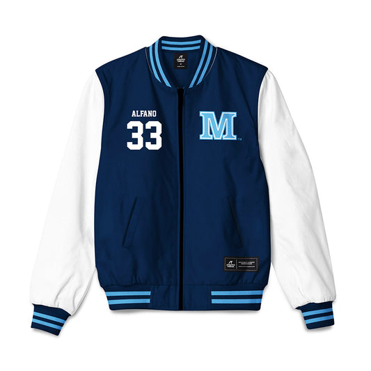 Maine - NCAA Men's Ice Hockey : Sam Alfano - Bomber Jacket-0
