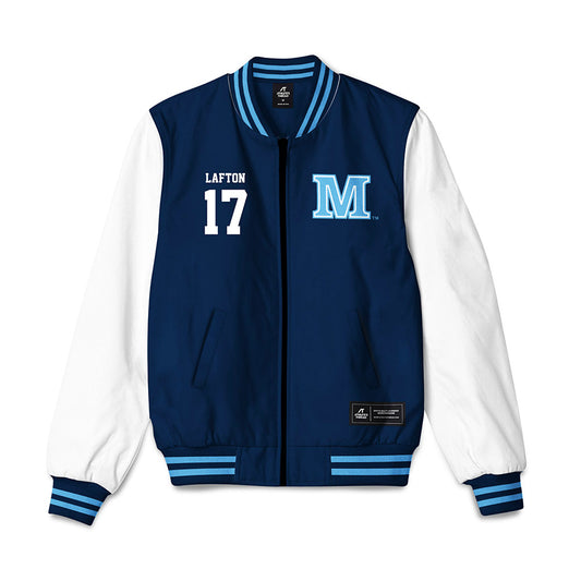 Maine - NCAA Men's Ice Hockey : Ludvig Lafton - Bomber Jacket-0