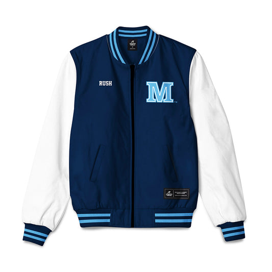 Maine - NCAA Men's Track & Field : Will Rush - Bomber Jacket-0