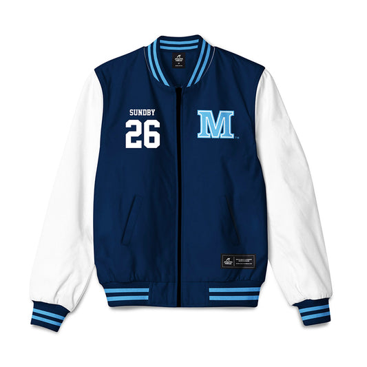 Maine - NCAA Women's Ice Hockey : Kendall Sundby - Bomber Jacket