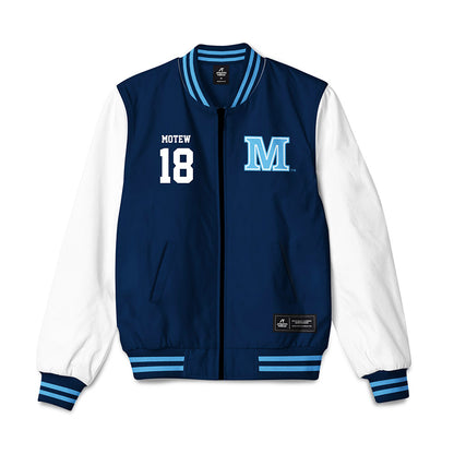Maine - NCAA Men's Ice Hockey : Simon Motew - Bomber Jacket-0