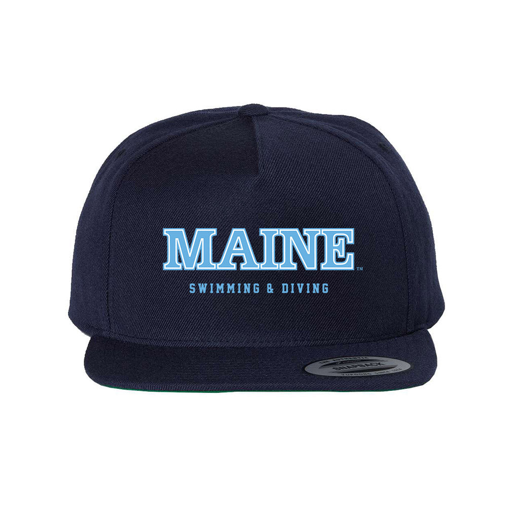Maine - NCAA Men's Swimming & Diving : Joseph Harrison - Snapback Hat-0