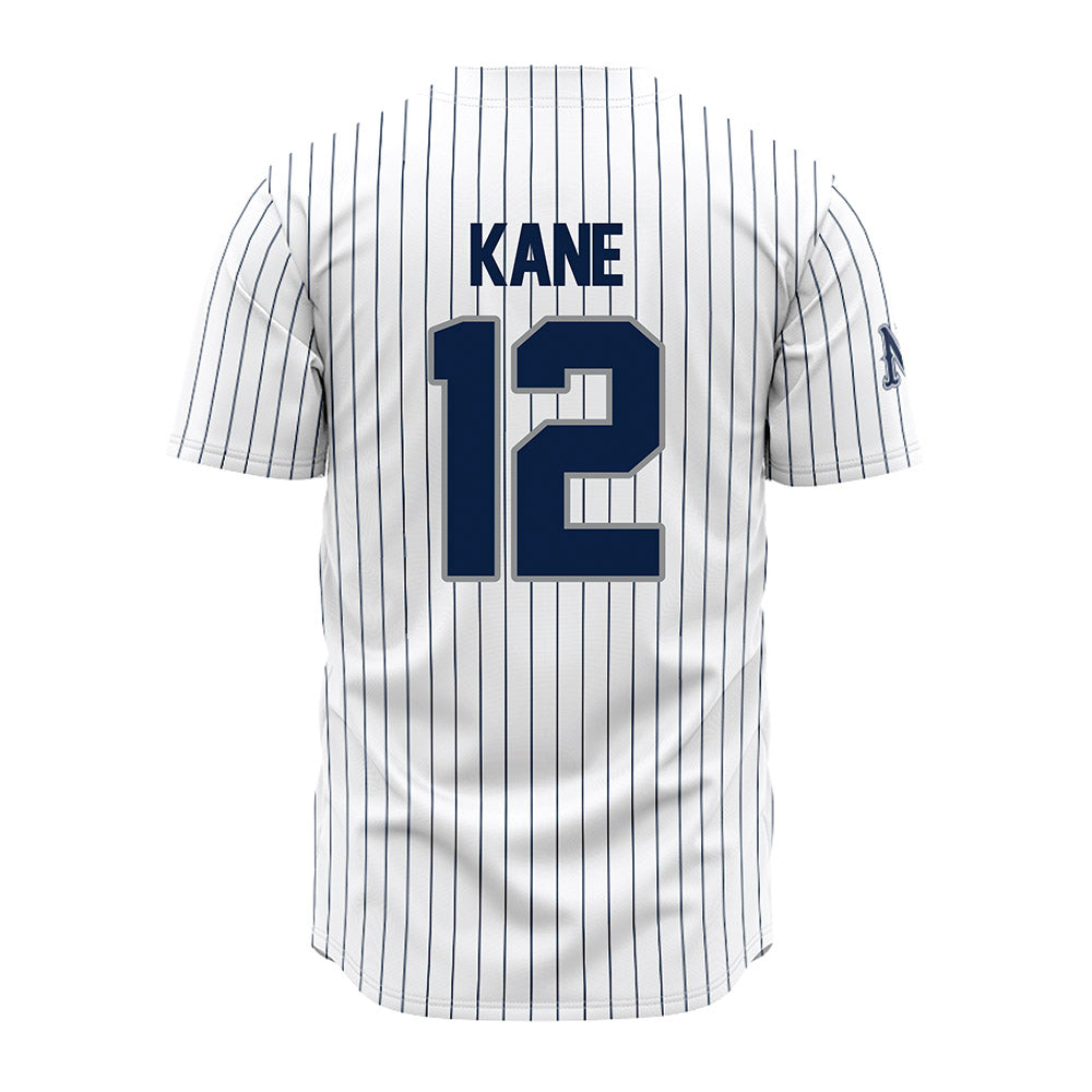 Nevada - NCAA Baseball : Sam Kane - White Pinstripe Jersey-1