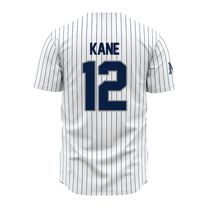 Nevada - NCAA Baseball : Sam Kane - White Pinstripe Jersey-1