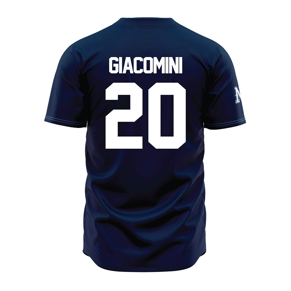 Nevada - NCAA Baseball : Jordan Giacomini - Navy Jersey-1