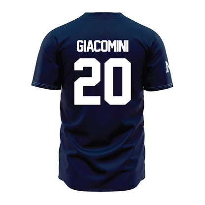 Nevada - NCAA Baseball : Jordan Giacomini - Navy Jersey-1
