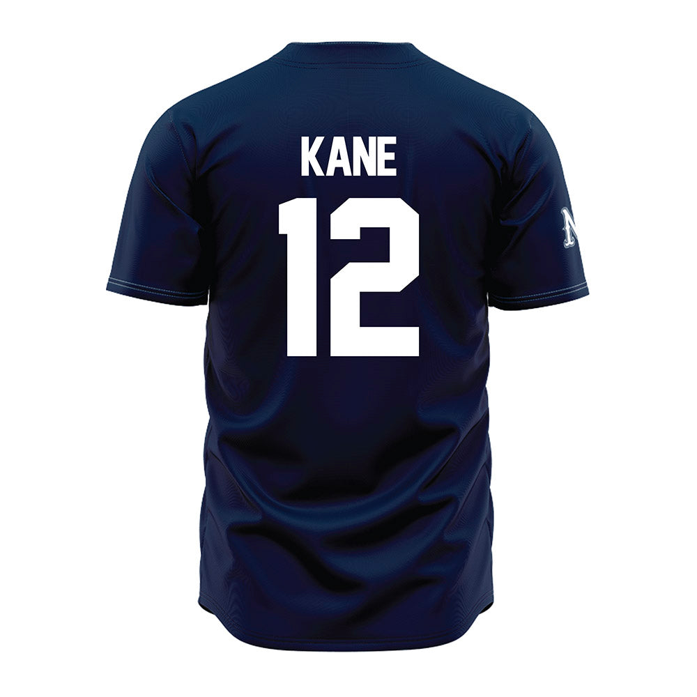 Nevada - NCAA Baseball : Sam Kane - Navy Jersey-1