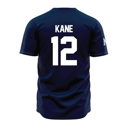 Nevada - NCAA Baseball : Sam Kane - Navy Jersey-1