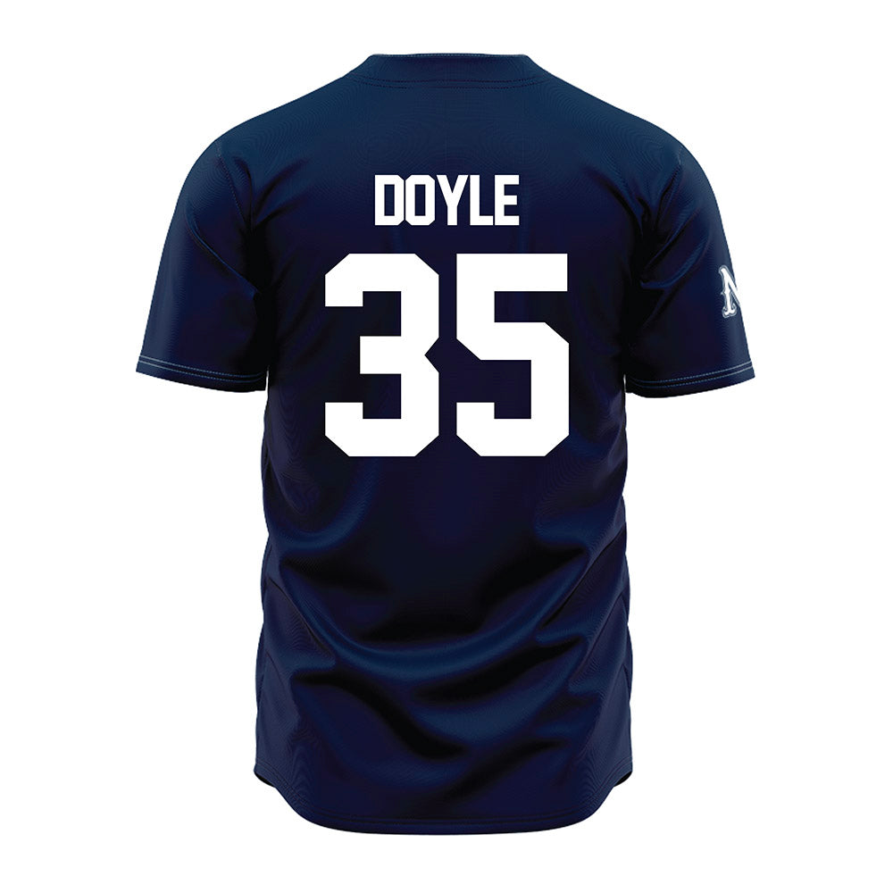 Nevada - NCAA Baseball : Jacob Doyle - Navy Jersey-1