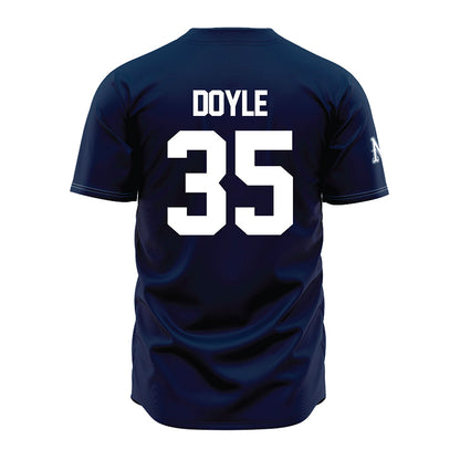 Nevada - NCAA Baseball : Jacob Doyle - Navy Jersey-1
