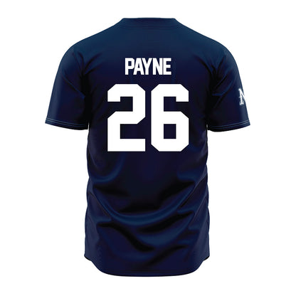 Nevada - NCAA Baseball : Kellen Payne - Navy Jersey-1