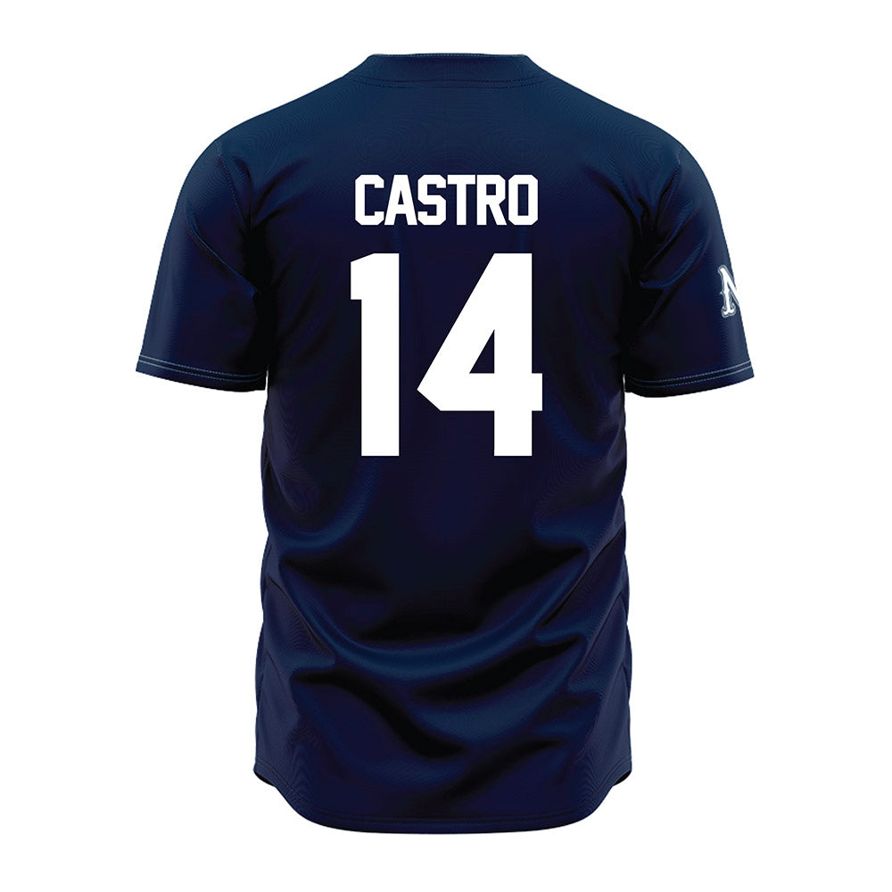 Nevada - NCAA Baseball : Alessandro Castro - Navy Jersey-1