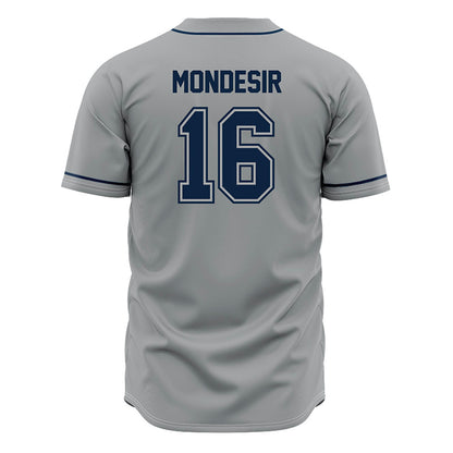 Maine - NCAA Baseball : Christopher Mondesir - Grey Jersey-1