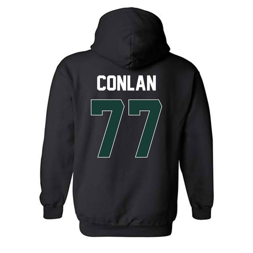 Lake Erie College - NCAA Men's Lacrosse : Gavin Conlan - Classic Shersey Hooded Sweatshirt-1