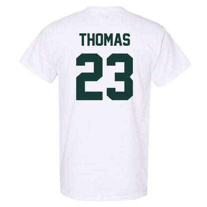 Lake Erie College - NCAA Football : Curtis Thomas - Classic Shersey T-Shirt-1