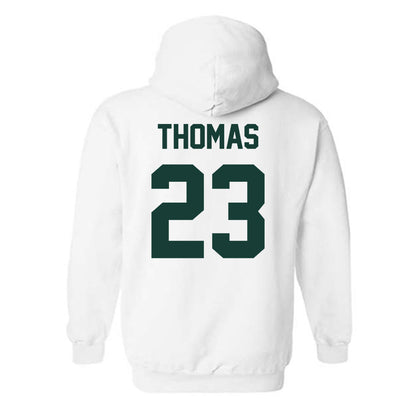 Lake Erie College - NCAA Football : Curtis Thomas - Classic Shersey Hooded Sweatshirt-1