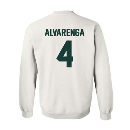 Lake Erie College - NCAA Women's Basketball : Melanie Alvarenga - Classic Shersey Crewneck Sweatshirt-1