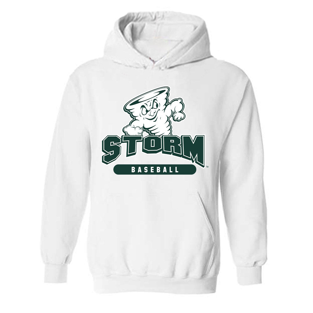 Lake Erie College - NCAA Baseball : Seth Mannos - Classic Shersey Hooded Sweatshirt-0