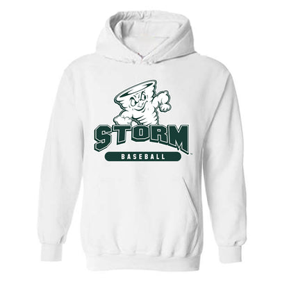 Lake Erie College - NCAA Baseball : Seth Mannos - Classic Shersey Hooded Sweatshirt-0