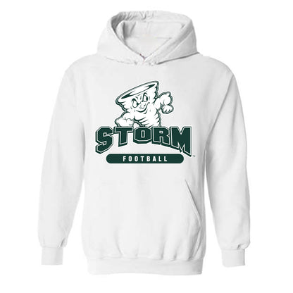 Lake Erie College - NCAA Football : Jackson Sanders - Classic Shersey Hooded Sweatshirt-0