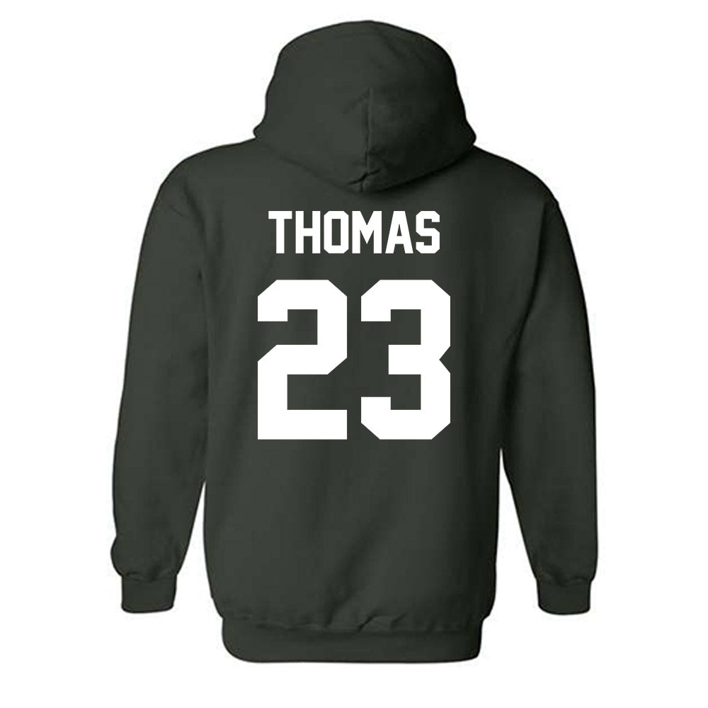 Lake Erie College - NCAA Football : Curtis Thomas - Hooded Sweatshirt-1