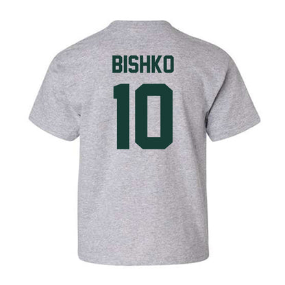 Lake Erie College - NCAA Men's Basketball : Trace Bishko - Youth T-Shirt-1